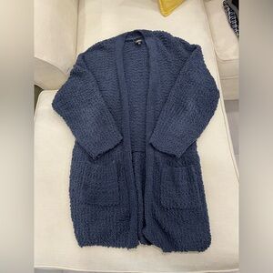 Blue chunky cardigan
